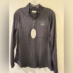 Greg Norman golf sparkle long sleeve 1/4 zip PGA 100 St. Louis Bellerieve